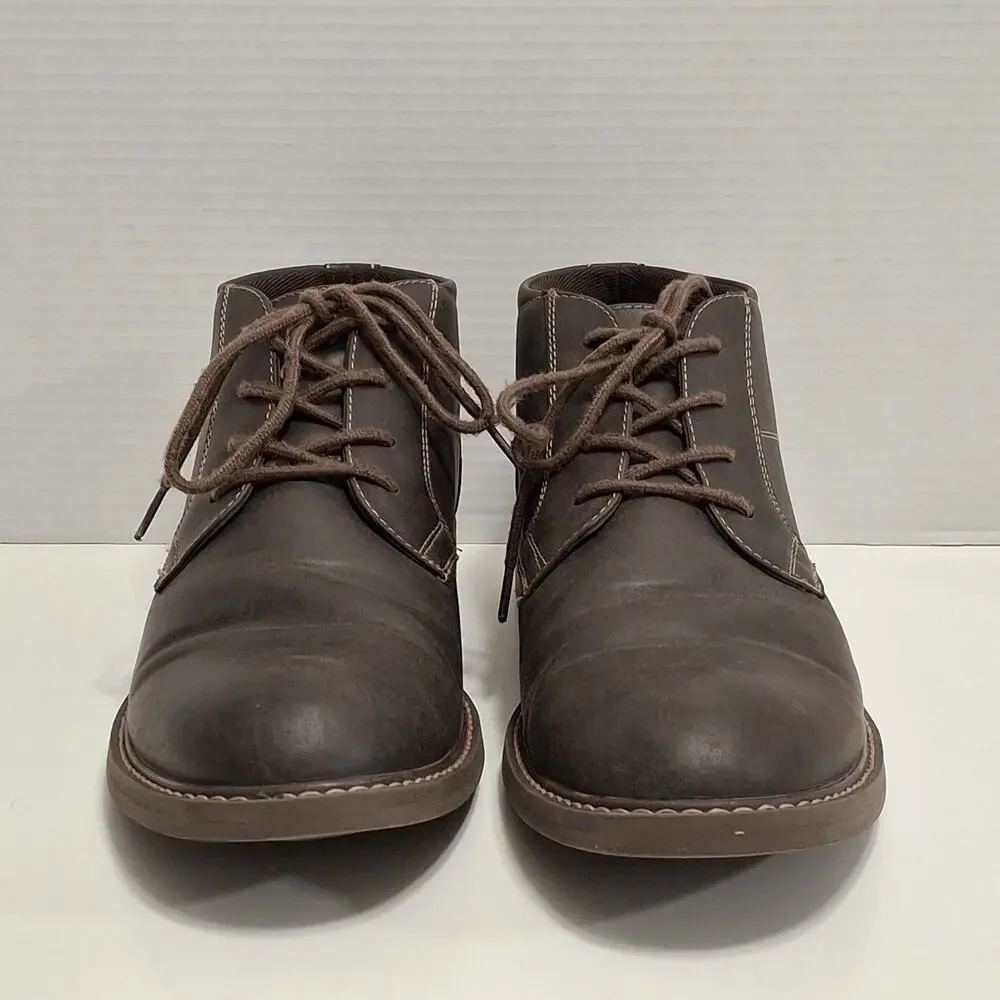 Men's Dexter Comfort Chukka Oxford Boots Memory Foam Size 11